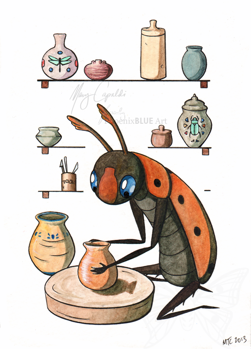 The Scarab Potter