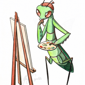 Painting Mantis