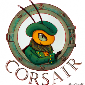 The Corsair Portrait Badge