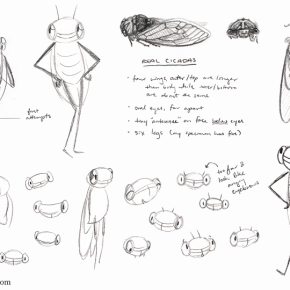 Cicada Concept Work