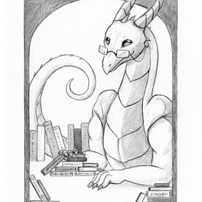 The Librarian Dragon