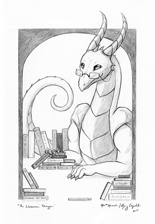 The Librarian Dragon