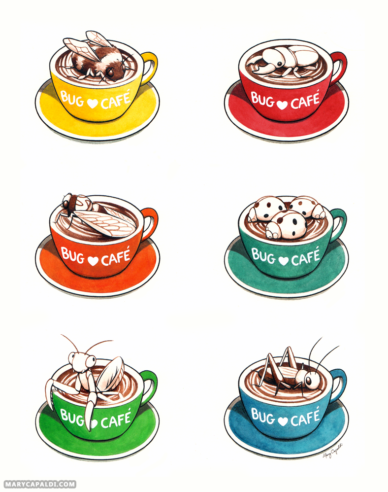 Bug Café: Latte Art